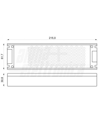 Alimentatore LED Stagno ProPart IP67 24V 20W 0.83A