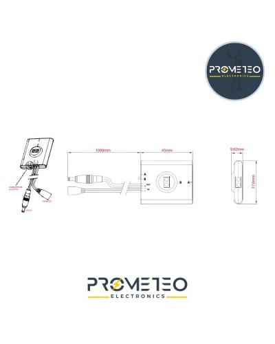 Sensore Modulo Interruttore Dimmer Touch Per Profili E Strip Led Graduale  7-30v 10a Max