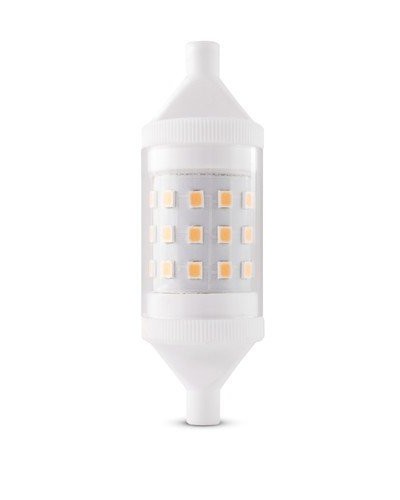 Lampada Led R7s Corta 78mm 6w Luce Calda 2700k 450 Lumen 220/230v 120°  Basso Consumo