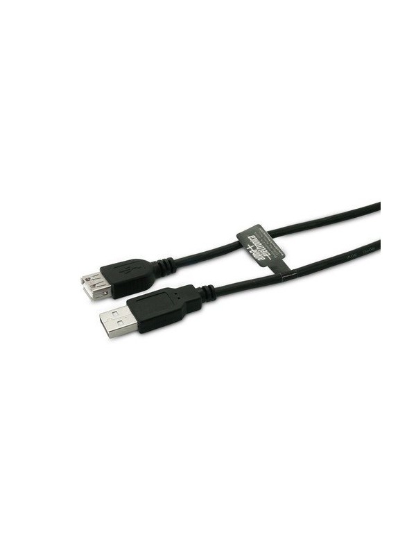 Cavo USB 2.0 da Spina USB tipo "A" a Presa USB tipo "A" - 1,8m - Nero