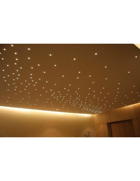 Kit led cielo stellato 9pcs punti luce da incasso foro 15mm 12v