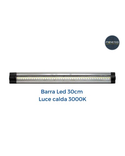 Barra Led Sottopensile - 12W - 60cm, Luce calda 3000K