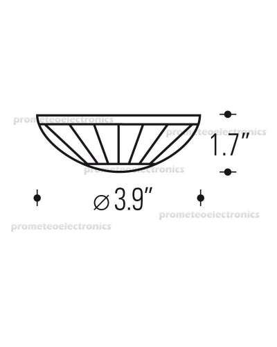 FARETTO STAGNO DA GIARDINO IN ALLUMINIO ATTACCO 1xGU10 MAX 28W IP55