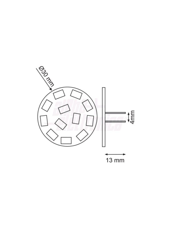 LAMPADA LAMPADINA A LED PER FARETTO LUCE CALDA BULBO ATTACCO G4 1,5 WATT  LIFE - Area Illumina