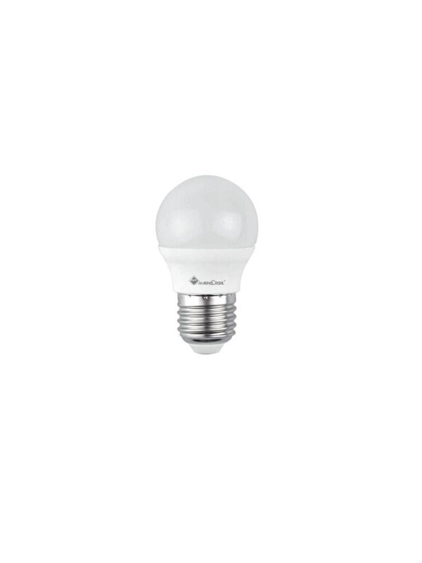 Lampadina led sfera e27 7,2w 3000k