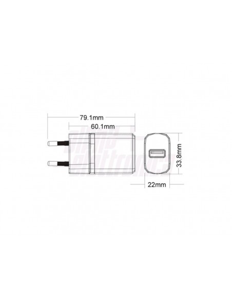 Alimentatore usb b5v 1a